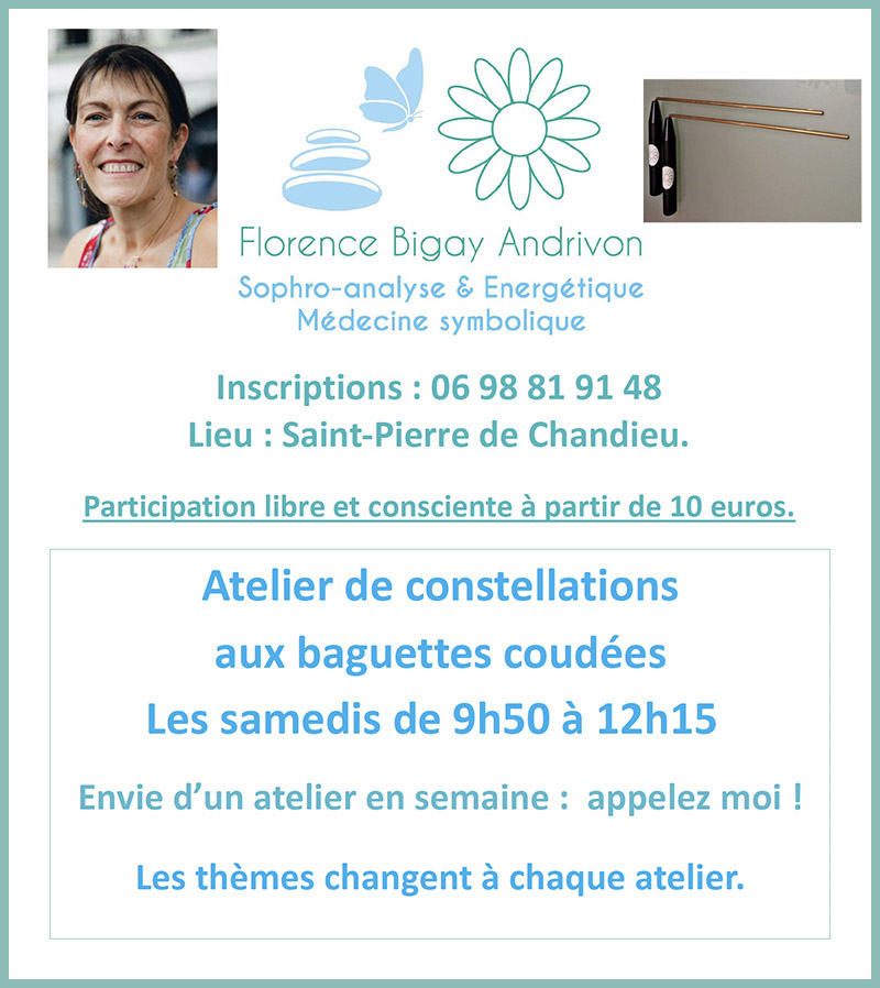 Atelier de constellations aux baguettes coudées